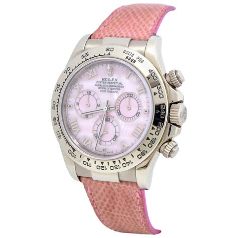 ladies rolex daytona pink|rolex daytona chronograph price.